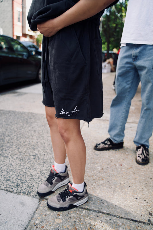 DARK ASH SHORTS